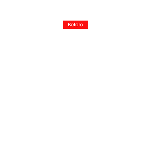 Enterprise structure organization chart graphic before